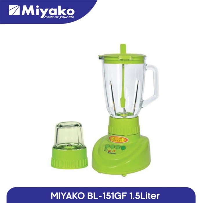 Blender Miyako 2 in 1 (Kaca) BL 151 GF
