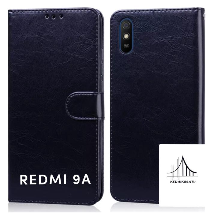 XIAOMI REDMI 9A Cover Case Leather Wallet Sarung XIAOMI REDMI 9A