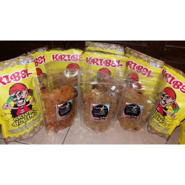

Pakreng (opak goreng) kribel (keripik beling)