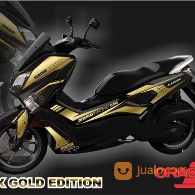 CUTTING STIKER NMAX GOLD ELEGAN