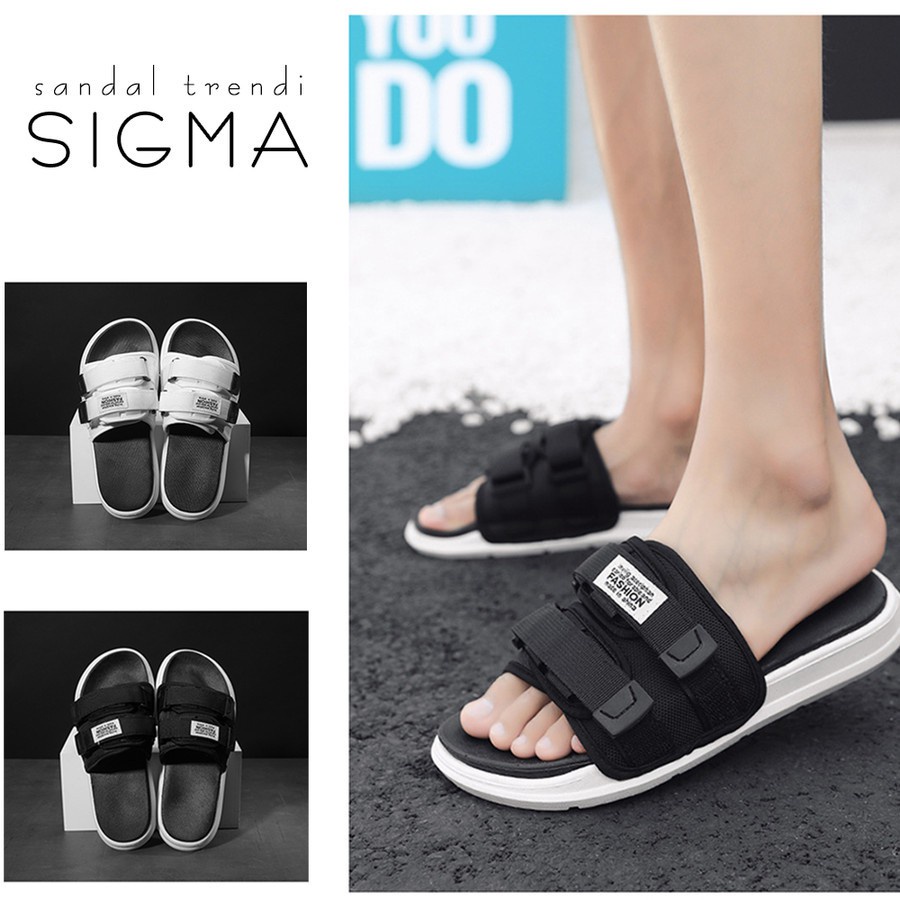 Ambigo Sendal Casual Import Pria Wanita Sandal SIGMA PRY Sandal Korean Style Outdoor Traveling Santai