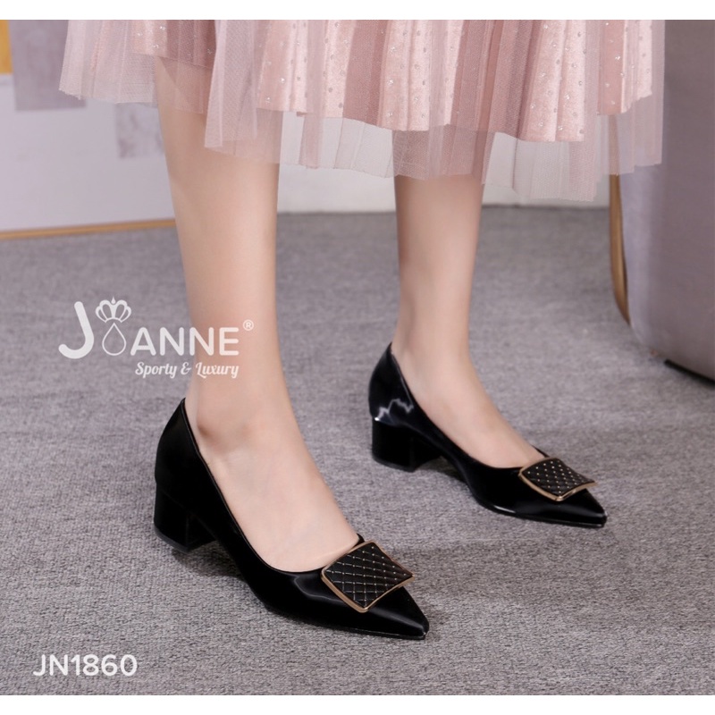 RESTOCK! [ORIGINAL] JOANNE Heels Shoes / Sepatu Kerja Wanita #JN1860