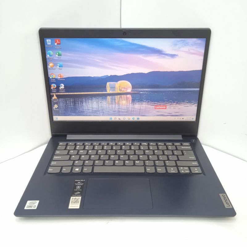 Laptop 2nd Lenovo Ideapad Slim 3 Intel Core i3-10110U 4GB SSD 512GB Navy