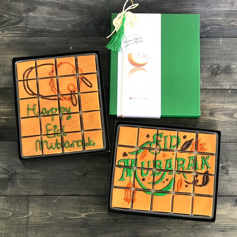 

HAMPERS LEBARAN IDUL FITRI 2023 Eid Mubarak Mini Thousand Layers Cake lapis legit premium