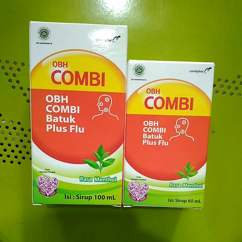 OBH COMBI BATUK PLUS FLU Sirup 60 mL, 100 mL