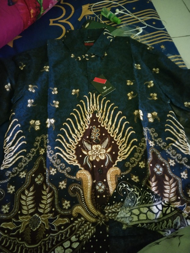 Kemeja Batik Pria Slim Fit Colindion Cbl1108