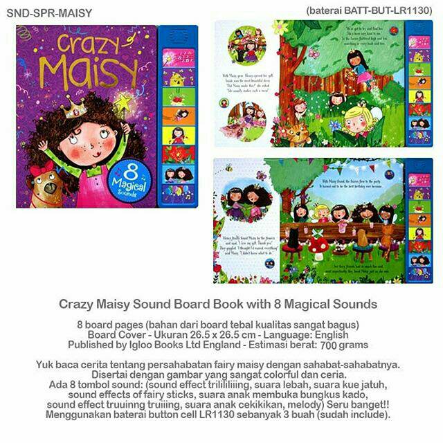 Soundbook Crazy Maisy