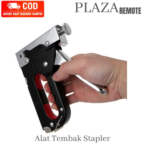 Stapler Tembak / Cekrekan / Pengokot / Hekter Gun Tacker / Staples Sofa, Staples Jok, Stepler Motor,