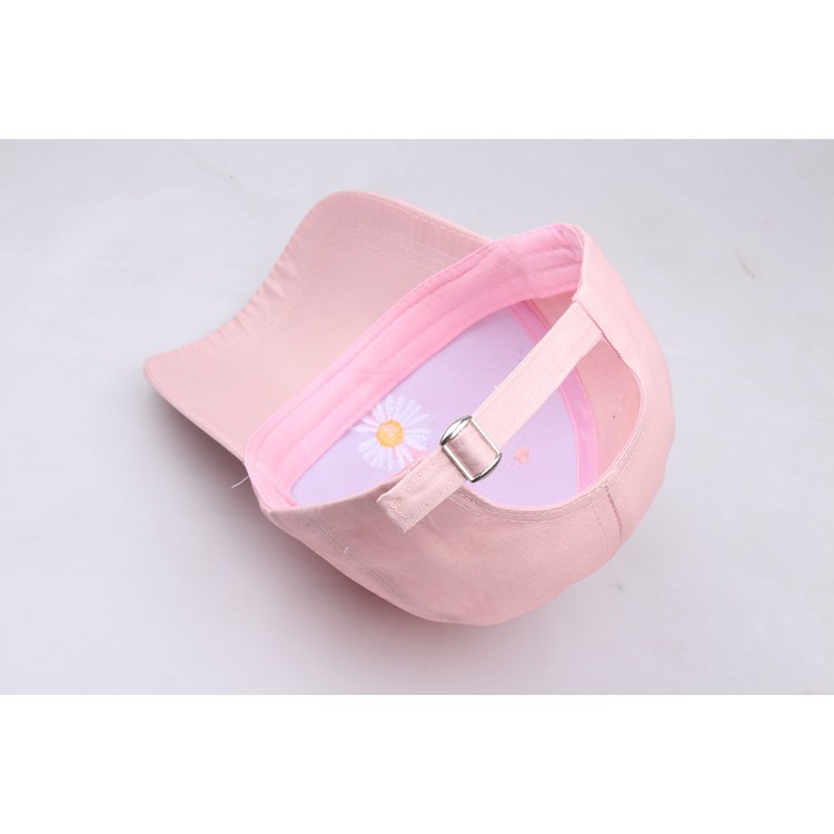 TOFL baseball cap import topi bunga flower bordir korean hat ring kpop idol