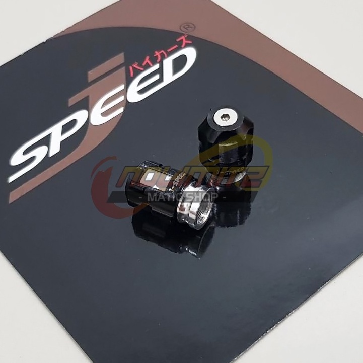 Tutup Pentil Ban JSpeed Model Bikers Full CNC Aluminium