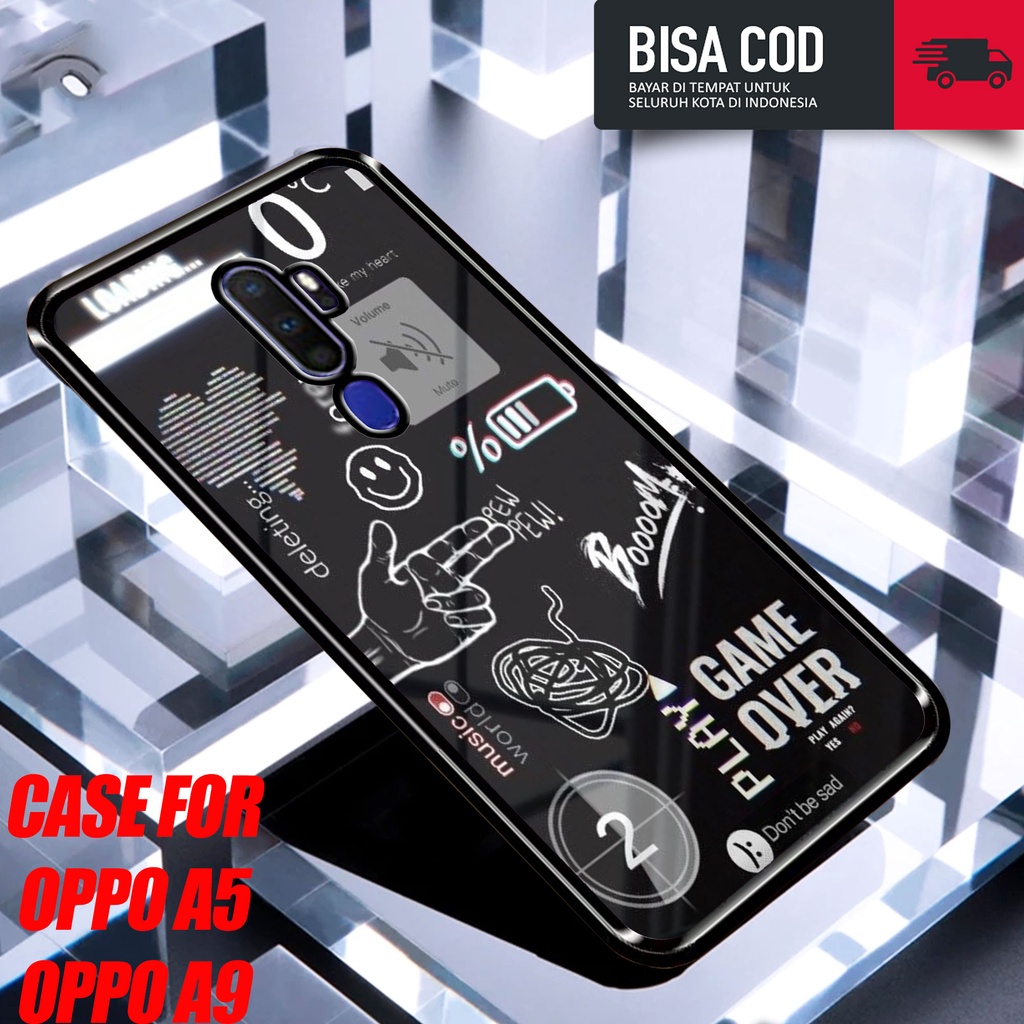 MJC - Case OPPO A5 2020 / A9 2020 [NASA TIKET] - Fashion Case OPPO - Case Terbaru Hp OPPO - Case Mur