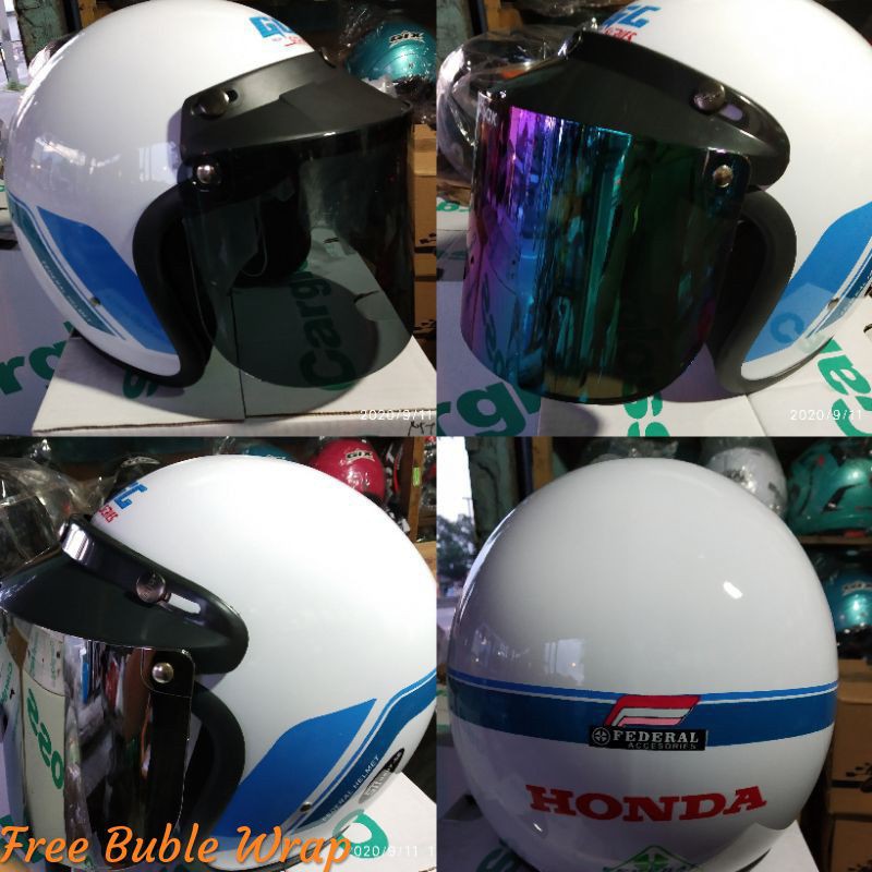 Helm Repro GL series helm jadul helm klasik SNI || Bisa COD
