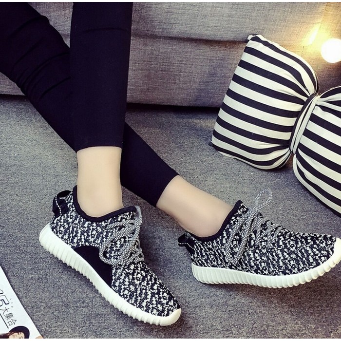 sepatu kets casual wanita bahan kanvas size 36 - 40 kuliah jalan jalan