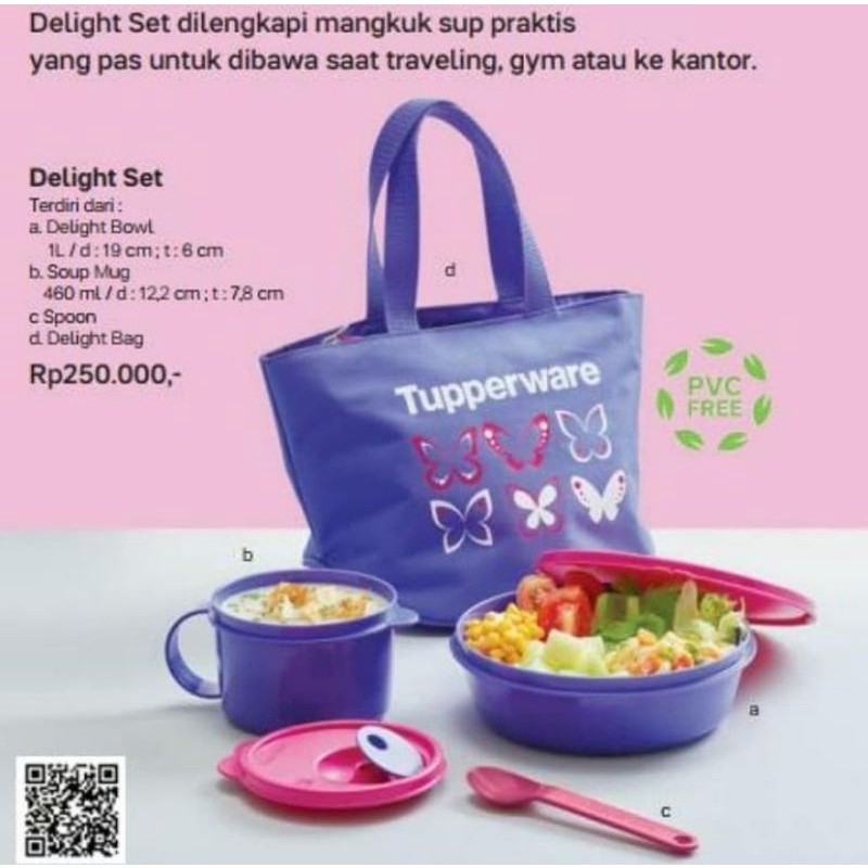 Promo Tupperware Delight Set