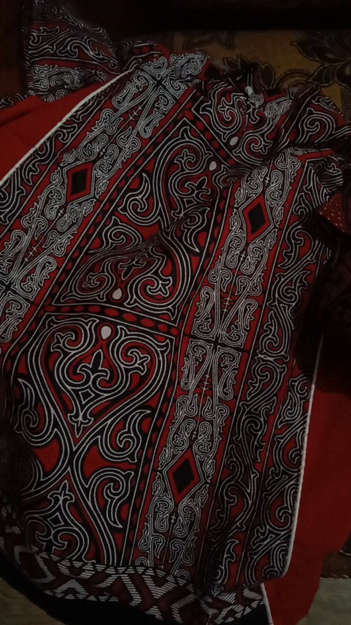 Atasan Batik Wanita Motif Tenun Unique - Blouse Batik Wanita - S-m-l-xl-xxl-3l-4l-5l