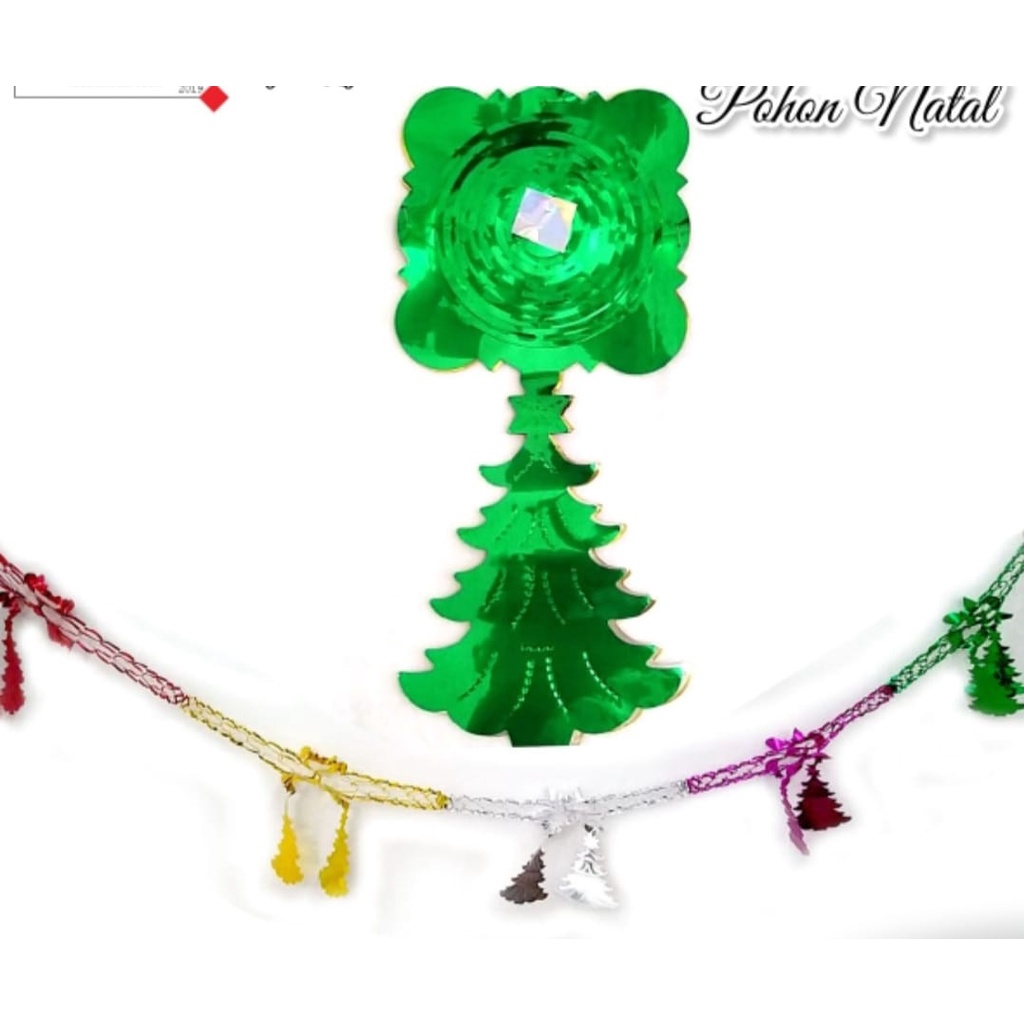 Slinger garlan hiasan dekorasi natal slinger natal
