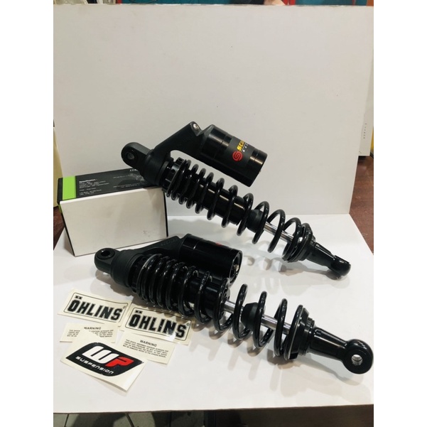 SHOCK BLACK SERIES 320mm SCARLET OHLINS  WP W175 RX KING Tiger GL DAN motor bebek