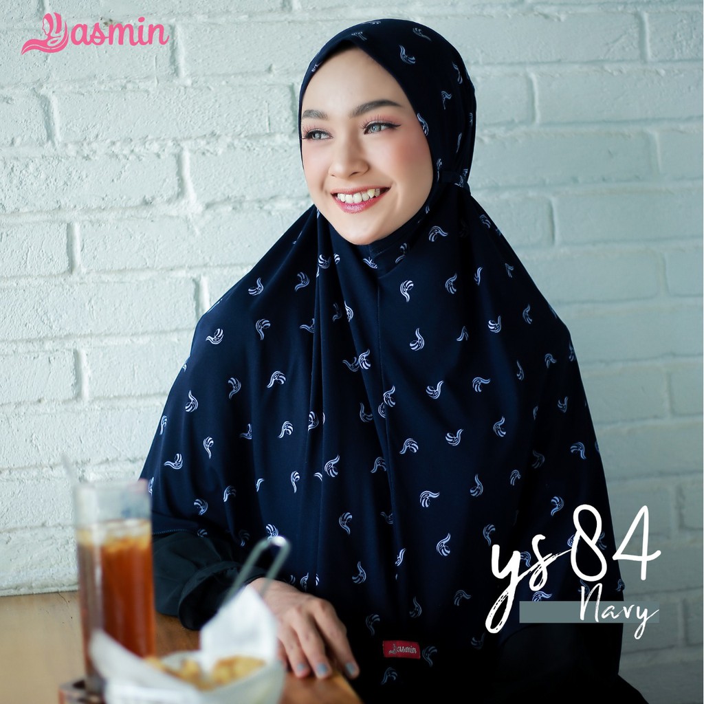 Yasmin Hijab - Khameera Jilbab Bergo Instan Tali Yasmin Hijab Ys 84 jilbab instan jersey jilbab moti