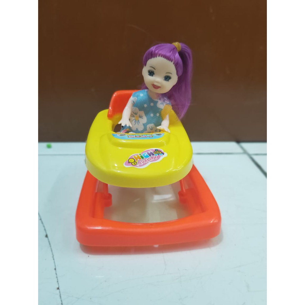 Mainan Anak Boneka Baby Walker Boneka No FU 1128