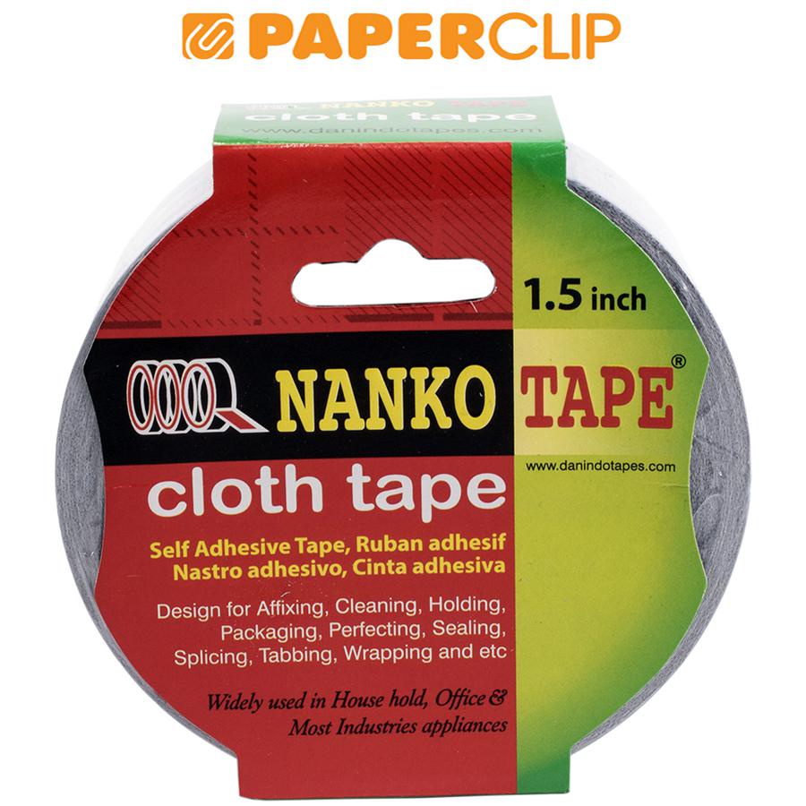 

TAPE LINEN NANKO 36MM*13M SILVER