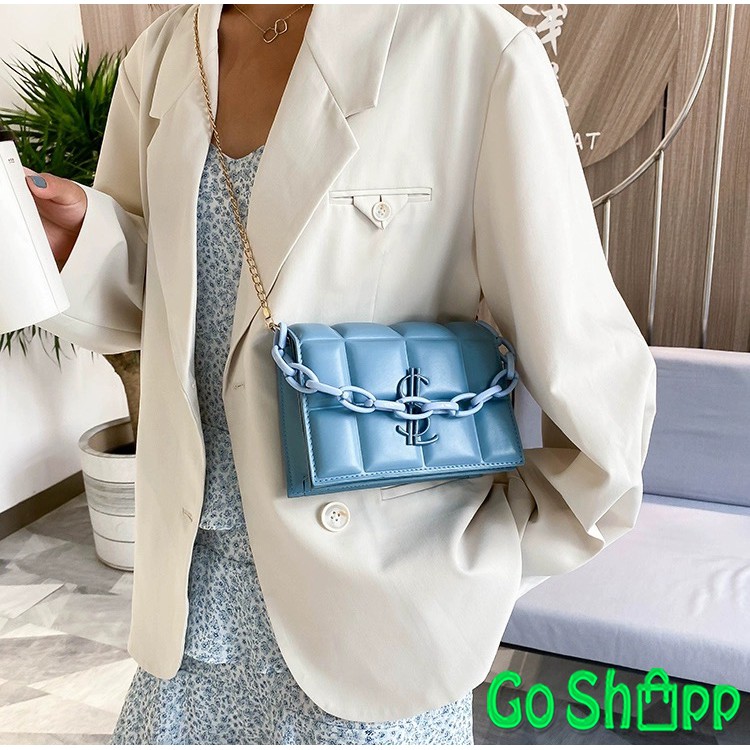 Tas Fashion Korea Import High Quality Terbaru - Tas Wanita Model Tali Rantai Kekinian [SL42]