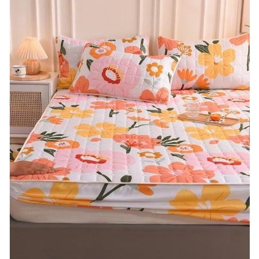 Sprei Waterproof Anti Air Ompol Motif Karakter Size 180x200-2