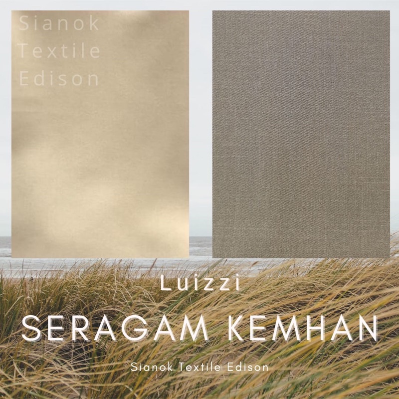 Kain Seragam Kemhan - Luizzi - Granada - harga per 10cm