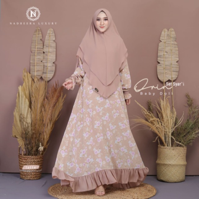 Nadheera Luxury Orin set Syar’i