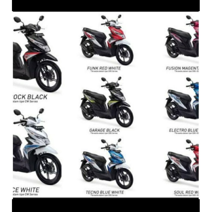 Paru Panel Cover Dek Penahan Lumpu Depan Beat Esp Beat Eco beat street 2016-2019  eco esp street