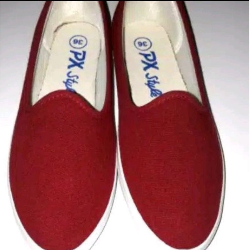 Sepatu Kanva PX Slyle Slip On ( 089 Varian Warna) Harga Paling Murah