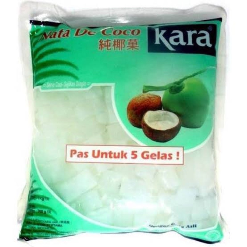 

Kara nata de coco 1kg /nata de coco kotak