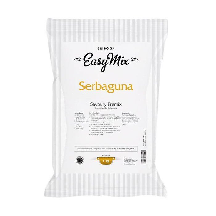 

EASY MIX TEPUNG SERBAGUNA SRIBOGA 1kg