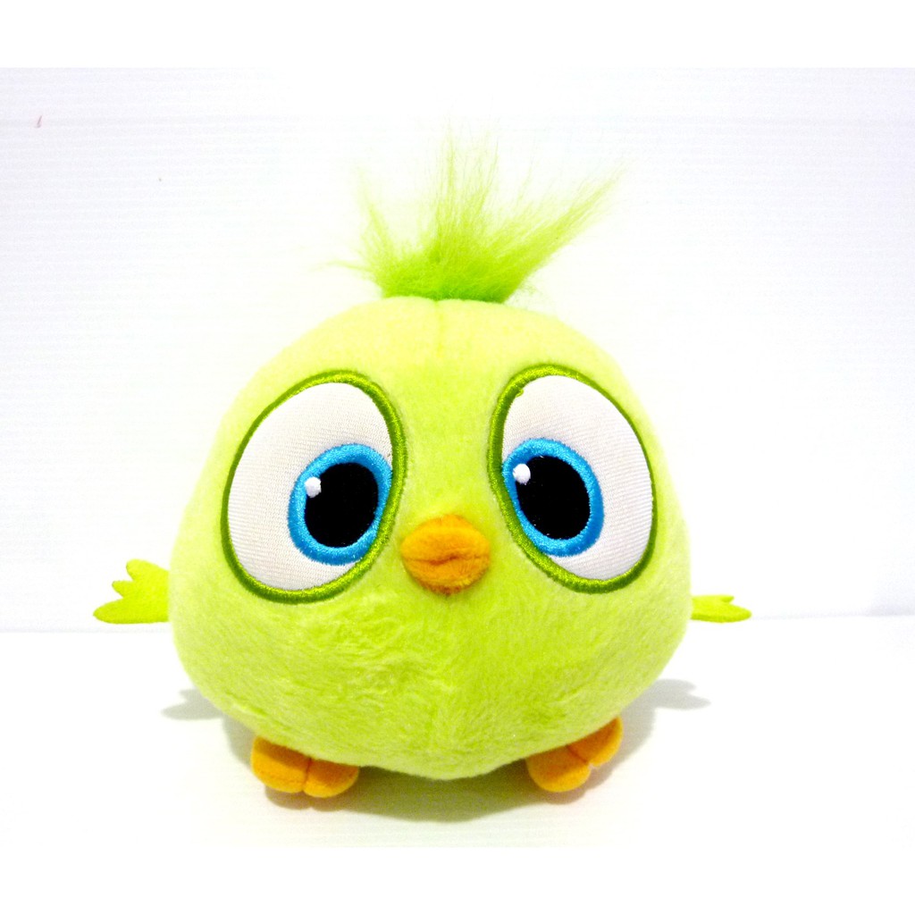 Boneka Angry Birds Hatchlings Original Rovio The Movie Green Baby Rare Doll