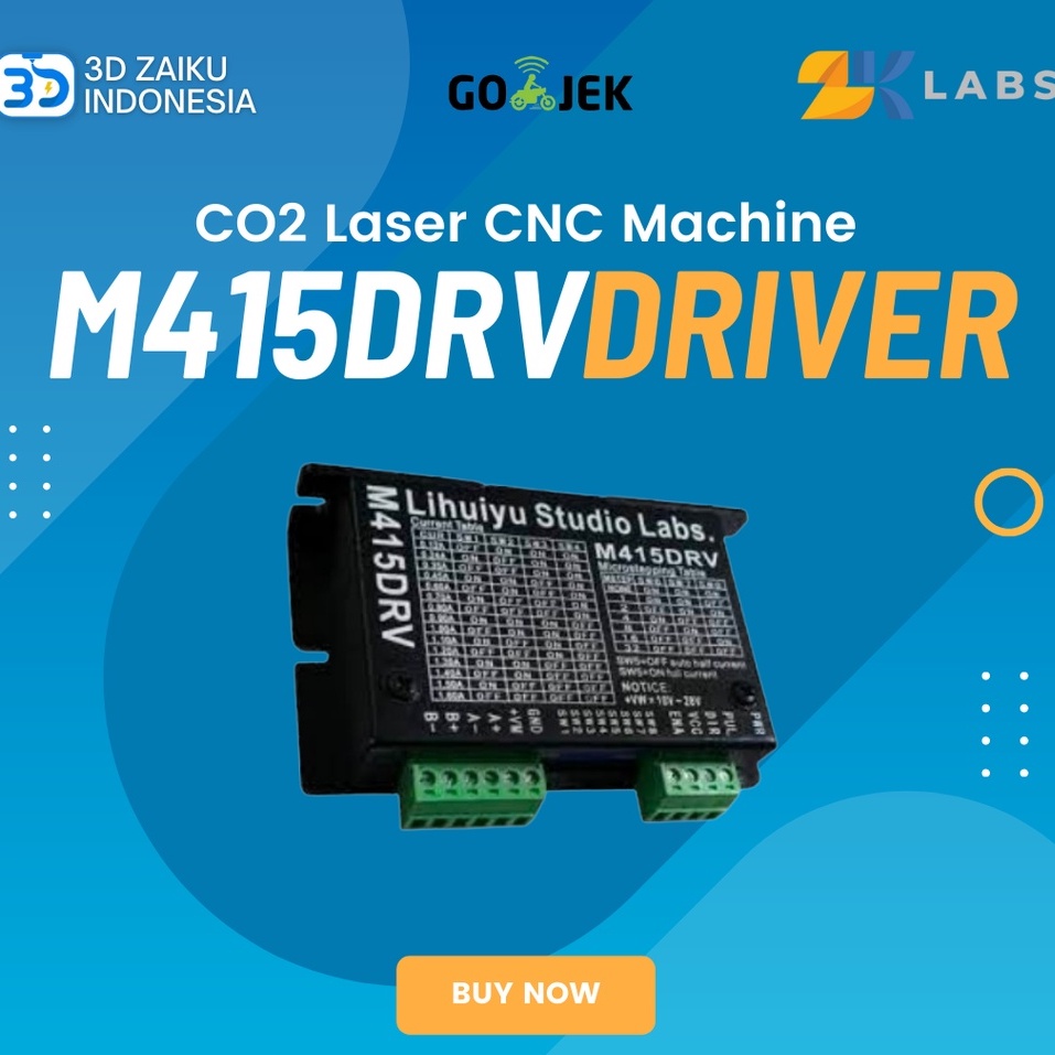 Lihuiyu CO2 Laser CNC Machine Stepper Driver 5415DRV