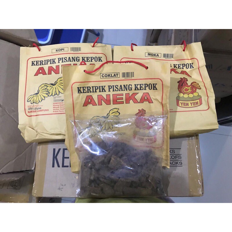 

KERIPIK PISANG YEN YEN COKLAT TERENAK