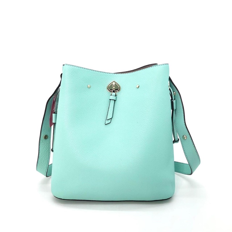 Kate Spade large bucket marti aqua bloom size 26 x 27 cm