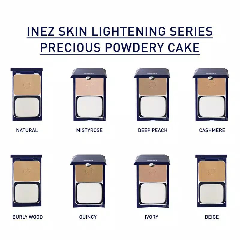 INEZ Precious Powdery Cake | PPC | Two Way Cake | Pressed Powder | Bedak Padat