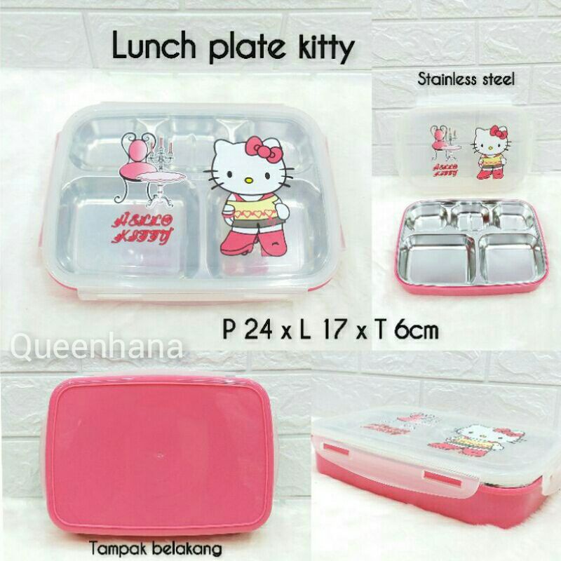 Set Sendok /Lunch Box Set keramik karakter