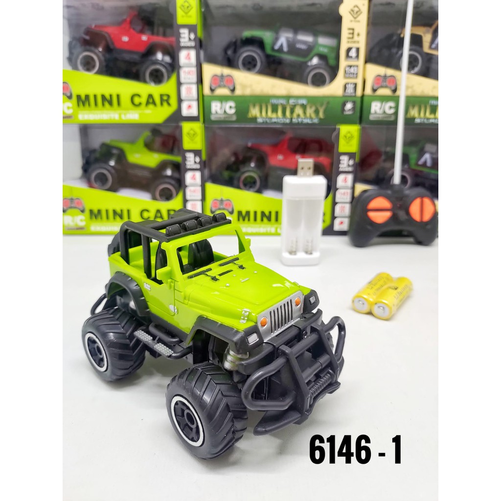 Mobil Remote Control Mobil Remot RC SUV Jeep Off Road Mini Plus Charger