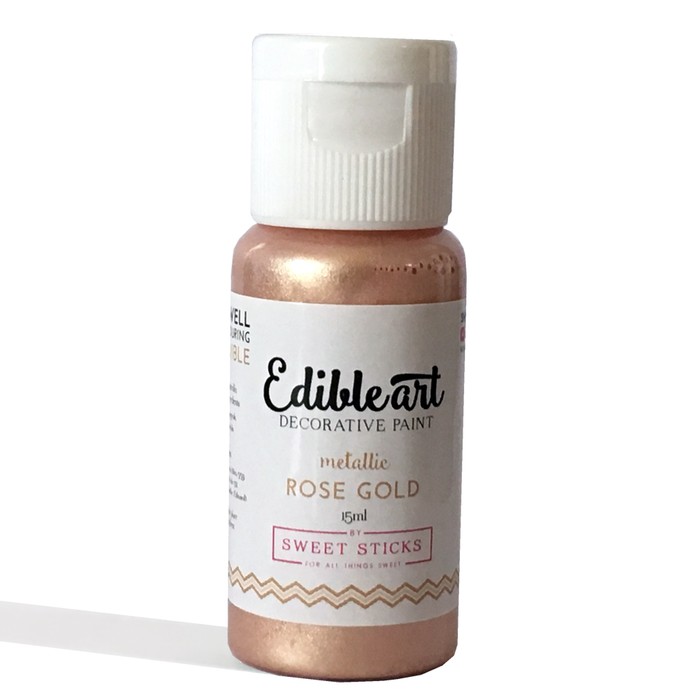 

Edible Art Paint Metallic ROSE GOLD