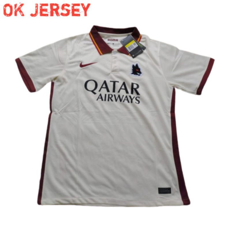 JERSEY BOLA AS ROMA AWAY 2020/2021 IMPORT GRADE ORI