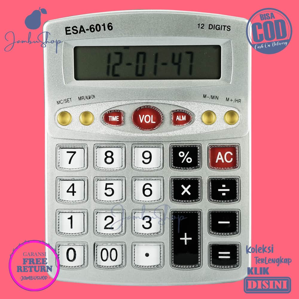 

Kalkulator Basic Function Calculator Modern Berkualitas