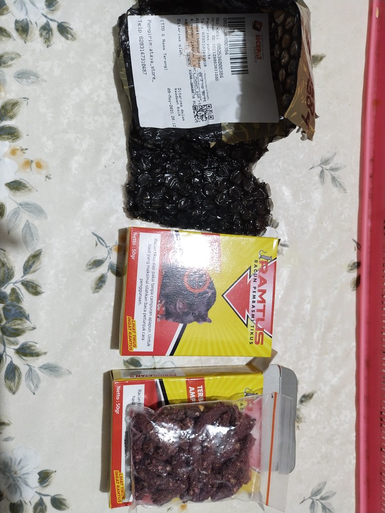 Obat Racun Tikus Ampuh Mati Kering Ramtus Perangkap / Pengusir / Jebakan Tikus Massal Tidak Berbau