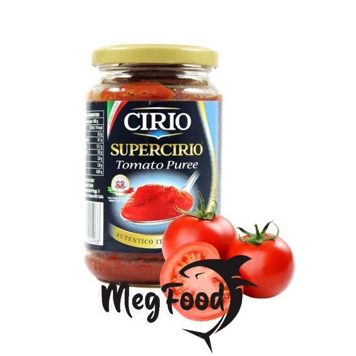 

Cirio Tomato Puree / Tomat Pure Mash Saus Halus - 350 Gram