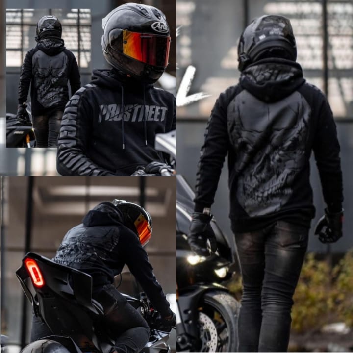 Jaket Sweater Hoodie Prostreet Ronin Rider Jepang