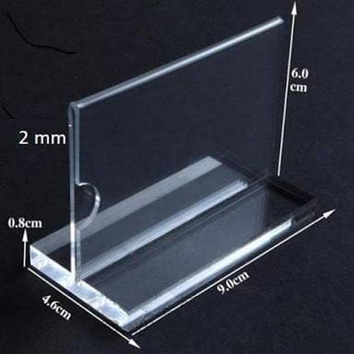 

Custom Acrylic Tentcard / TENTCARD AKRILIK