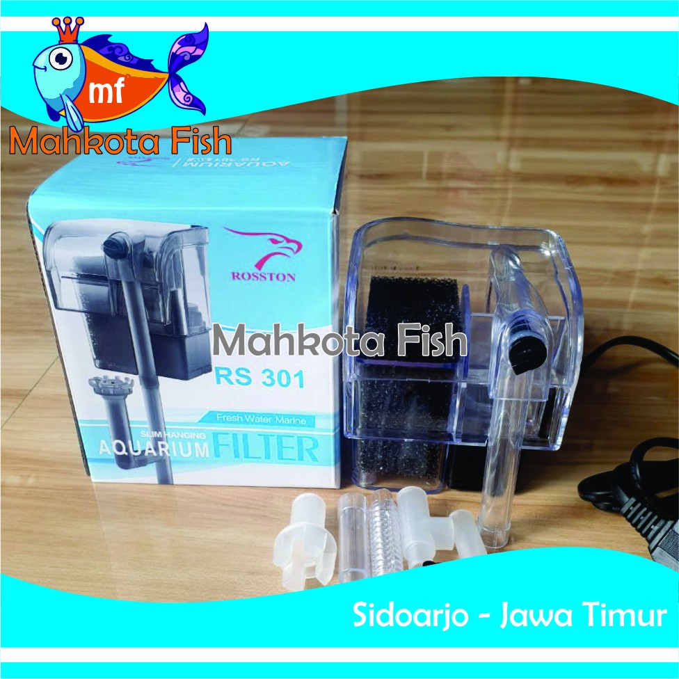 Filter Gantung | Hanging Filter Aquarium | HEMAT ENERGY (FREE Buble)