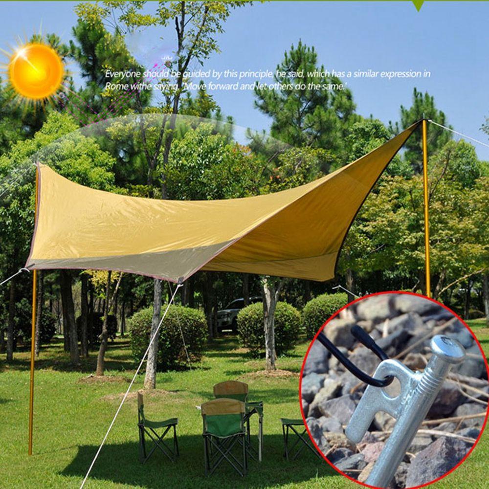 Pasak Tenda Nanas1/4pcs Paku Camping Baja Outdoor Silver