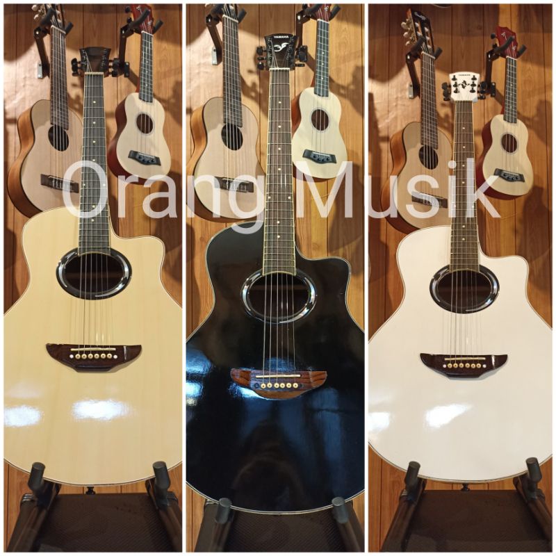 Gitar Akustik Model Yamaha APX Custom Bonus Softcase DLL