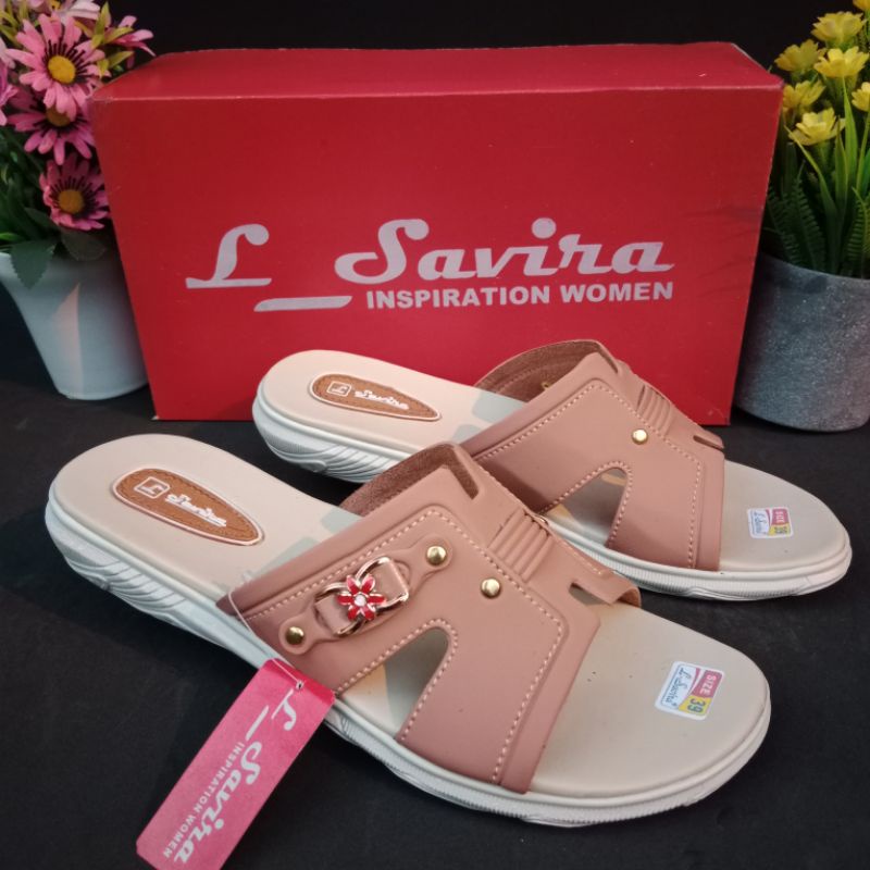 PROMO...! SANDAL WANITA TERBARU TERKECE KEKINIAN TRENDY MURAH BERKUALITAS L_Savira 552
